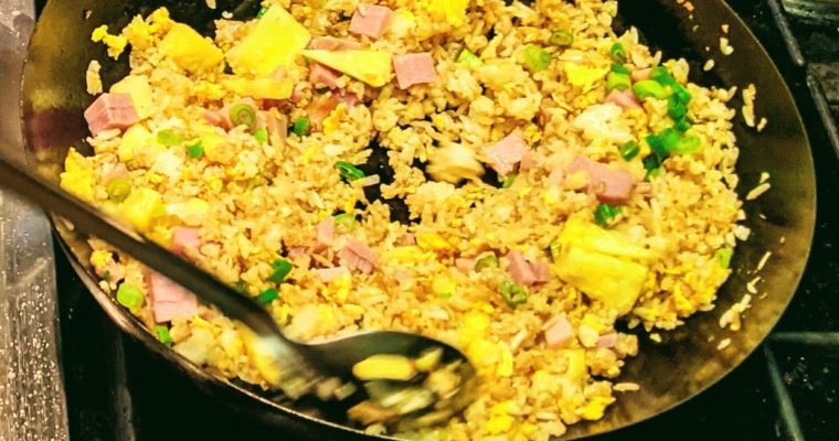 PINEAPPLE HAM FRIED RICE