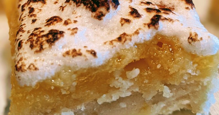 Toasted Meringue Lemon Bars